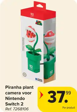 Carrefour Piranha plant camera voor Nintendo Switch 2 aanbieding