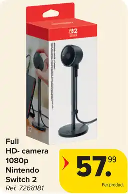 Carrefour Full HD-camera 1080p Nintendo Switch 2 aanbieding
