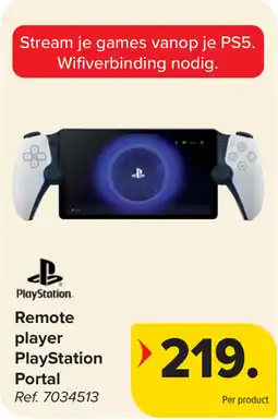 Carrefour Remote player PlayStation Portal aanbieding