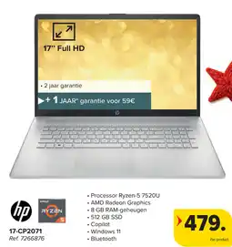 Carrefour hp 17-CP2071 aanbieding