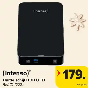 Carrefour Intenso Harde schijf HDD 8 TB aanbieding