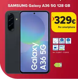 Carrefour SAMSUNG Galaxy A36 5G 128 GB aanbieding