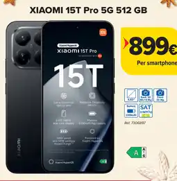 Carrefour XIAOMI 15T Pro 5G 512 GB aanbieding