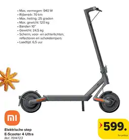 Carrefour Elektrische step E-Scooter 4 Ultra aanbieding