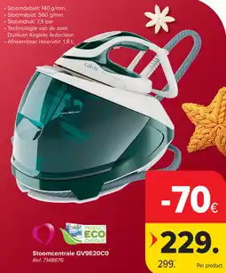 Carrefour Calor Stoomcentrale GV9E20C0 aanbieding