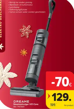 Carrefour Dreame Steelstofzuiger H11 Core aanbieding