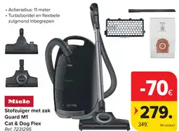 Carrefour Miele Stofzuiger met zak Guard M1 Cat & Dog Flex aanbieding