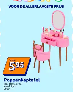 Action Poppenkaptafel aanbieding