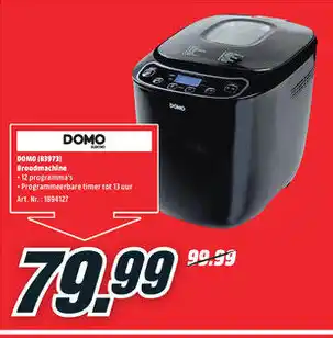 MediaMarkt Domo aanbieding