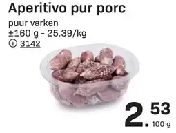 Bon Ap Aperitivo pur porc aanbieding
