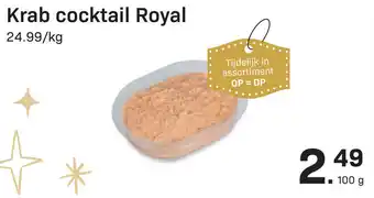 Krab cocktail Royal