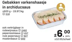 Bon Ap Gebakken varkenshaasje in archiducsaus aanbieding