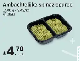 Bon Ap Ambachtelijke spinaziepuree aanbieding
