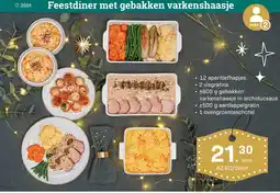 Bon Ap Feestdiner met gebakken varkenshaasje aanbieding