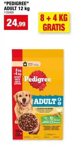 Hubo Pedigree adult aanbieding