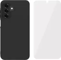 Coolblue BlueBuilt Samsung Galaxy A17 Back Cover Noir + BlueBuilt Protège-écran Verre aanbieding