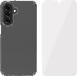 Coolblue BlueBuilt Protective Back Cover Samsung Galaxy A17 Transparent + Protège-écran Verre aanbieding