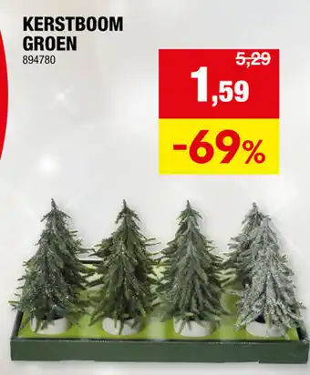 Kerstboom groen
