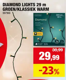 Hubo Diamond lights groen/klassiek warm aanbieding