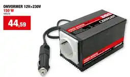 Hubo Carpoint omvormer 12v>230v 150 w aanbieding
