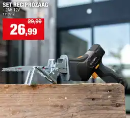 Hubo Batavia set reciprozaag 2ah 12v aanbieding