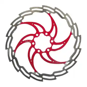 Decathlon XLC BR-X02 remschijf 180 mm rood aanbieding