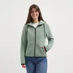 Decathlon Kirsten Dames - Outdoorvest - Teddyfleece - Groen aanbieding