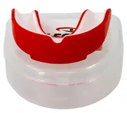 Decathlon Gebitsbeschermer Heren / Dames Rood Gel Protect aanbieding