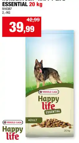 Hubo Happy life hondenvoer essential aanbieding