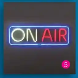 Zelfbouwmarkt Wandlampen in neon On Air art 137403 aanbieding