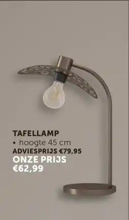 Zelfbouwmarkt Tafellamp aanbieding