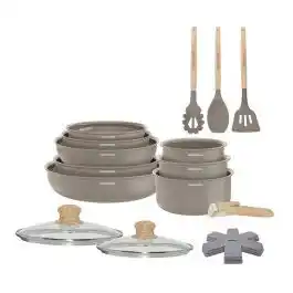 Electro Depot Pannenset ARTHUR MARTIN 20-delig - taupe aanbieding