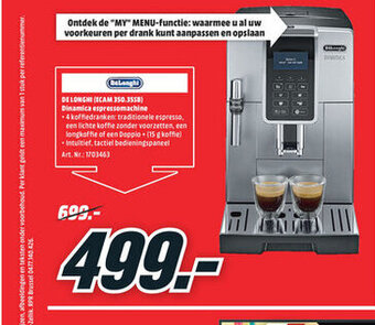 MediaMarkt Delonghi aanbieding