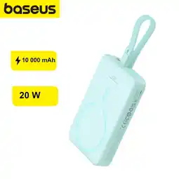 Decathlon Baseus magnetische powerbank 10000mah 20w met lightning kabel aanbieding