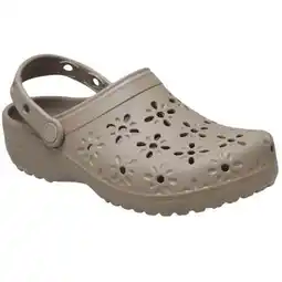 Decathlon Schoenen universeel voor vrouwen Crocs Classic Floral Cut Out Clog aanbieding