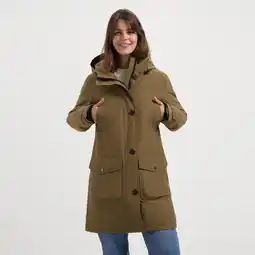Decathlon Ester Dames - Parka Winterjas - Waterdicht - Navy aanbieding