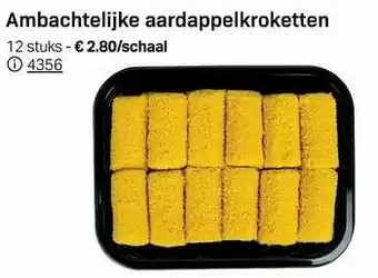 Buurtslagers Ambachtelijke aardappelkroketten aanbieding