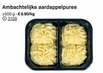 Ambachtelijke aardappelpuree