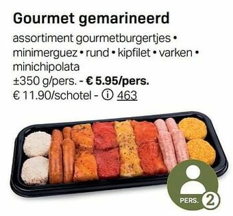 Buurtslagers Gourmet gemarineerd aanbieding