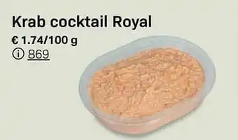 Buurtslagers Krab cocktail royal aanbieding