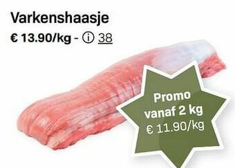 Buurtslagers Varkenshaasje aanbieding