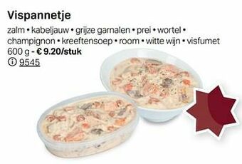 Buurtslagers Vispannetje aanbieding