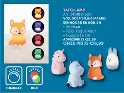 Zelfbouwmarkt Tafellamp aanbieding