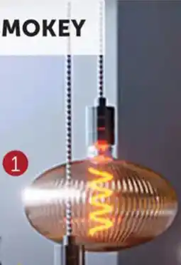 Zelfbouwmarkt LED lamp amber of smokey aanbieding