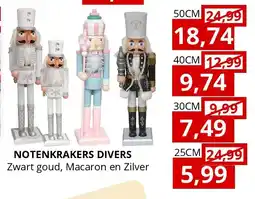 NH Market NOTENKRAKERS DIVERS 50CM aanbieding