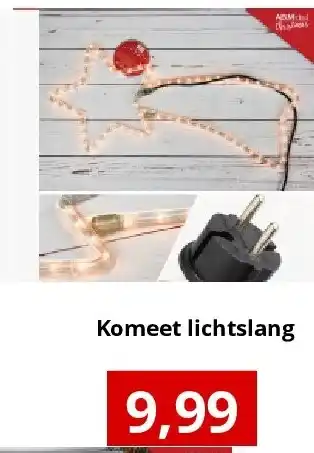 NH Market Komeet lichtslang aanbieding