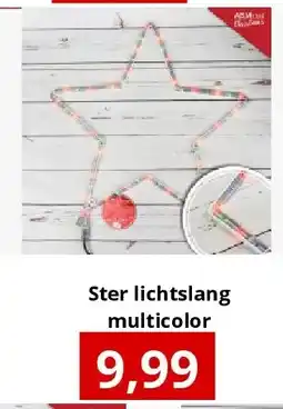 NH Market Ster lichtslang multicolor aanbieding