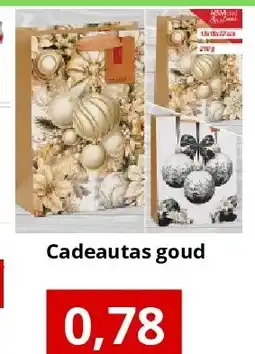 NH Market Cadeautas goud aanbieding