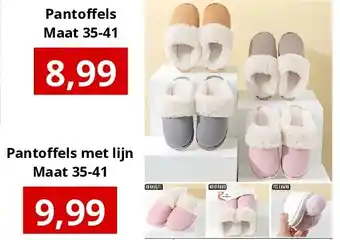 NH Market Pantoffels Maat 35-41 aanbieding