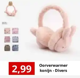 NH Market Oorverwarmer konijn - Divers aanbieding